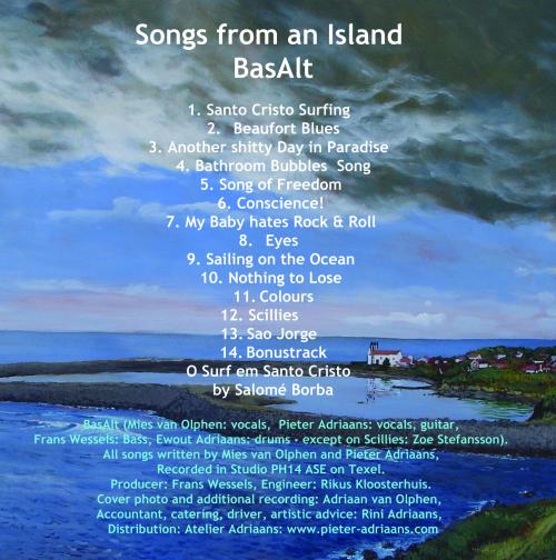 Back Cover CD Songs from an Island