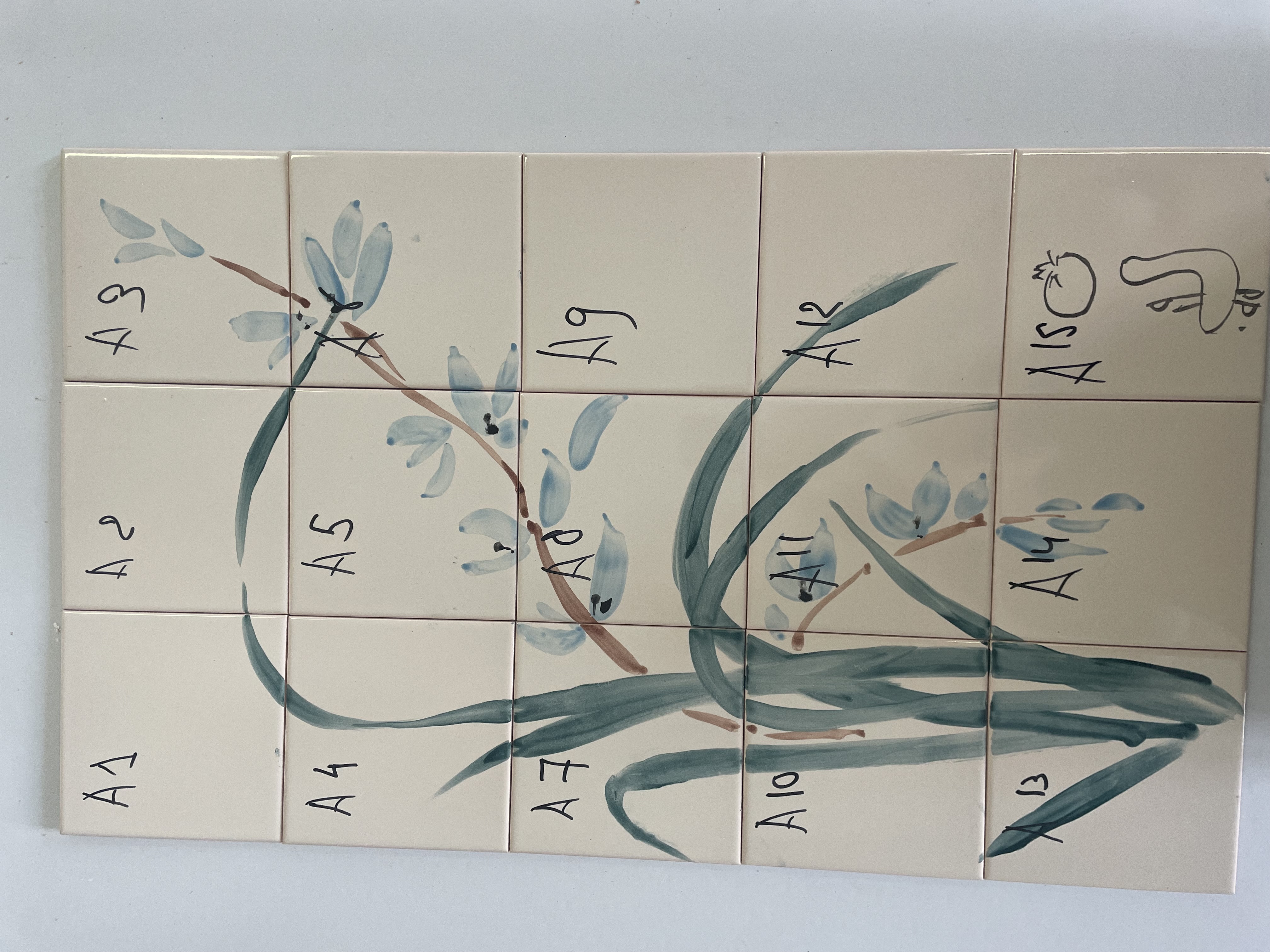 Tile panel for Adega 2