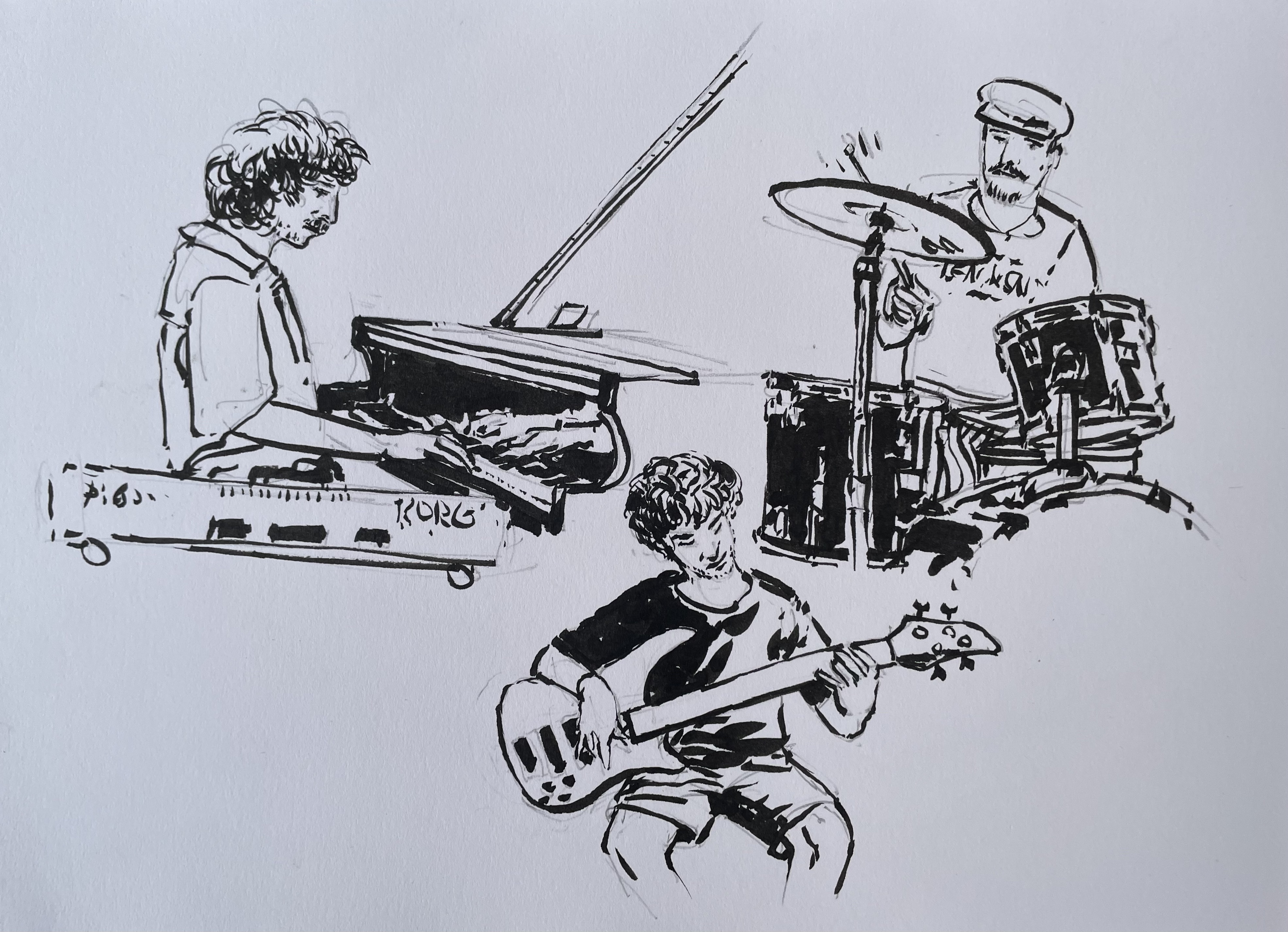 Jazz concert in the Museum of Lajes