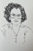 Sketch of Carolina Cordeiro