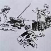 Jazz concert in the Museum of Lajes